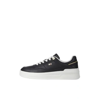 Image de Tommy Hilfiger Baskets de Running Femme Essential Basket Basses, Noir (Black), 40