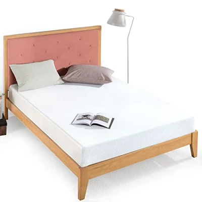 Image de Zinus EU FGM 0800K Gel Infused Green Tea Memory Foam Mattress, Fabric, Single
