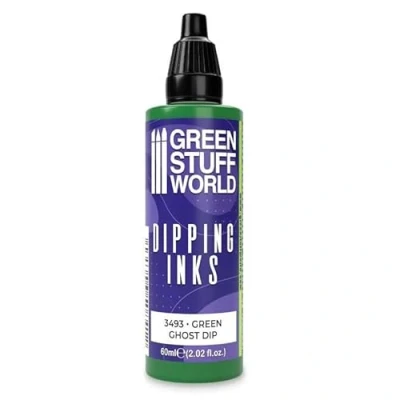 Image de Green Stuff World Peinture de trempage 60 ml à contraste élevé pour modèle (vert fantôme)