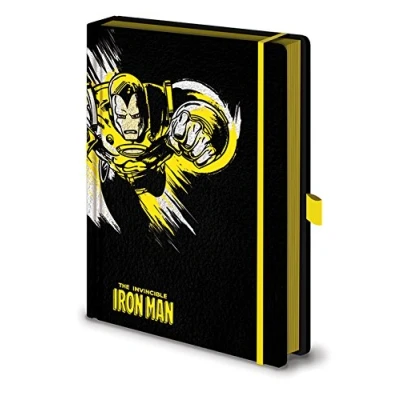 Image de Marvel Comics SR72505 Carnet de Note, Blanc/Jaune/Noir, A5