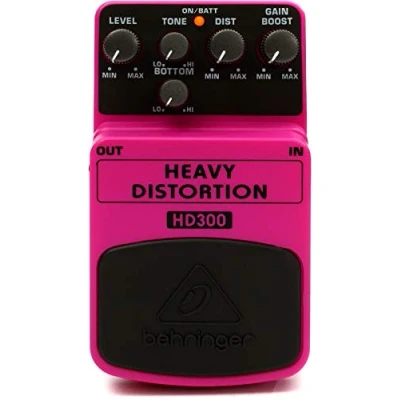 Image de Behringer HD300 HEAVY DISTORTION Effektpedal Pédale d&#039;effet 50 Hz