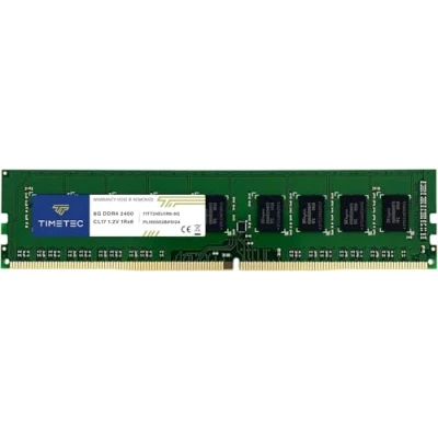 Image de Timetec Hynix IC 8 Go DDR4 2400 MHz PC4 19200 Unbuffered ECC 1.2V CL17 1Rx8 Mise à Niveau du Module RAM de mémoire Serveur UDIMM Une Seule rangée 288 Broches