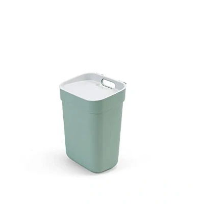 Image de CURVER Ready to Collect Poubelle de recyclage 100% recyclé avec couvercle gris clair 10 l