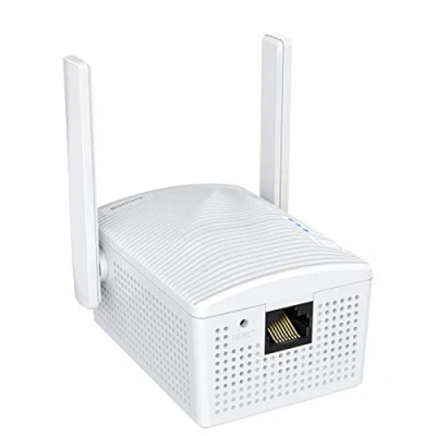 Image de BrosTrend 1200Mbps Adaptateur WiFi Ethernet Pont Bi Bande 5GhZ/2.4GhZ vers avec RJ45 LAN pour Imprimante, Smart TV, Lecteur Blu Ray, Caméra IP, Console de Jeux, Playstation, Xbox, DVR