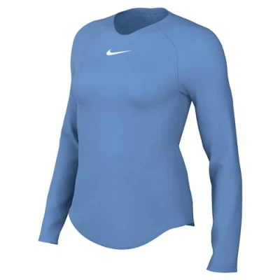 Image de Nike Performance Drifit PARK First Layer Tshirt à manches longues, Femme, Taille: Medium, University blue white