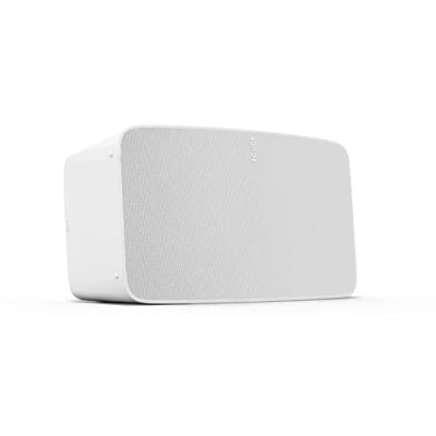 Image de Sonos Five Enceinte sans Fil Haut Parleurs HiFi Son Stéréo Multiroom WiFi Trueplay™ Qualité Studio Clair et Puissant Air Play 2 Interface Tactile Blanc