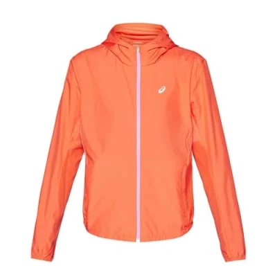 Image de Asics CORE Jacket Veste de running, Femme, Taille: Small, Coral reef