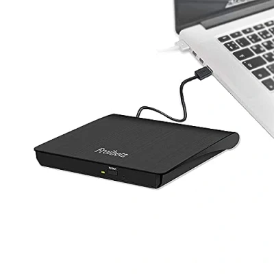 Image de Froibetz Graveur DVD CD Externe USB 3.0 R RW Lecteur de Cartes Portable Ultra Fin avec Mac/OS/XP/Win10/Win7/Win8