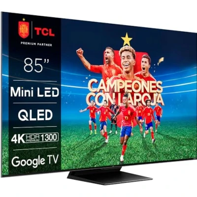 Image de TCL C80 Series 85C805 TV 2,16 m (85 ) 4K Ultra HD Smart Wifi Noir Neuf