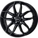Image de RIAL 5Trou 17Pouce 114.3mm Jante alu Lucca noir LUC75750L12 6