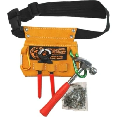 Image de Kids at work mini ceinture à outils avec marteau arrache clou
