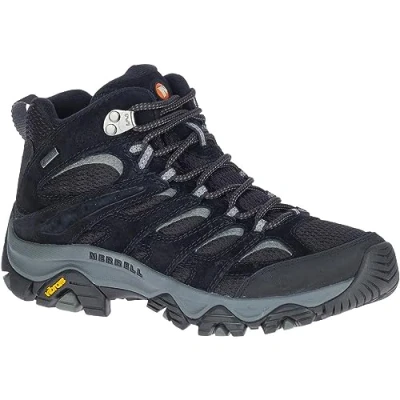 Image de Merrell MOAB 3 GORE TEX Bottes de marche, Femmes, Noir, 43 EU