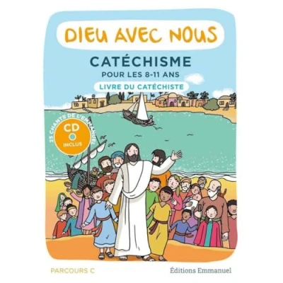 Image de Dieu avec nous Parcours C Livre du catéchiste, Catéchisme pour les 8 11 ans