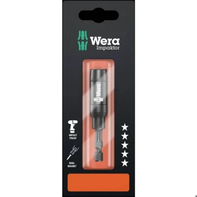 Image de Porte embouts WERA 897/4 Impaktor R Aimant annulaire Jonc d&#039;arrêt Hexagonal 1/4&quot;