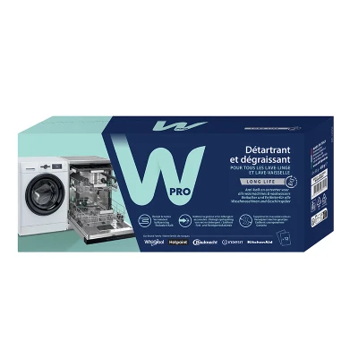 Image de Détartrant WPro X12 pour lave vaisselle &amp; linge, 600 g 12 Count (Pack of 1)