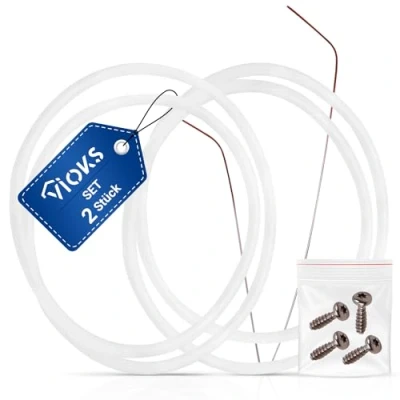 Image de Joint de rechange pour Bosch 12005744 Kit complet 2 joints pompe Siemens Neff E15 réparation tête Pièces lave vaisselle