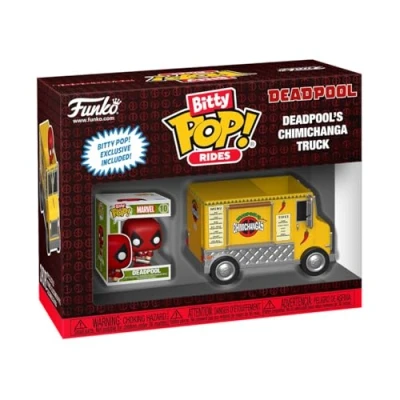 Image de Figurine Funko Bitty Pop Deadpool avec camion Chimichanga Neuf