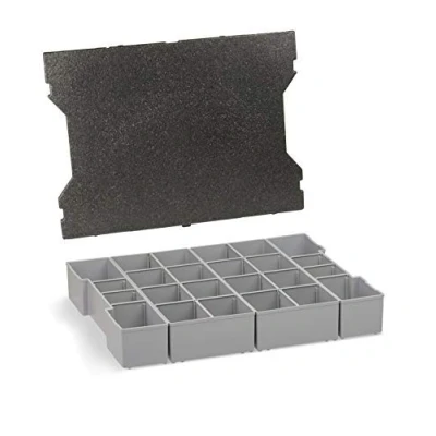 Image de Boîte de Cloisonnement Inserts Système Classement avec Tampons Couverture pour Bosch Sortimo L BOXX 102 aussi Adapté le Nouveau G4 Modèle G4, K3