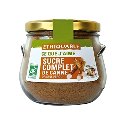 Image de ETHIQUABLE Bocal sucre complet de canne 500 g