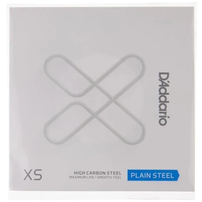 Image de Cordes pour guitare D&#039;Addario XS Plain Steel Corde individuelle XSPL0115 Une durée de vie maximale avec un toucher doux et des sonorités exceptionnelles .0115
