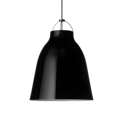 Image de FRITZ HANSEN Caravaggio P3 brillant noir/noir