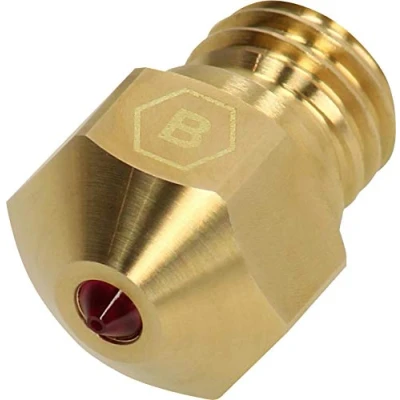 Image de BROZZL High End MK10 Ruby Buse 0,4 mm de diamètre pour Wanhao Duplicator, Flashforge Creator Pro, Qidi Tech I UVM