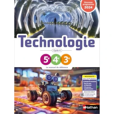 Image de Technologie Cycle 4 (5e, 4e, 3e) 2024