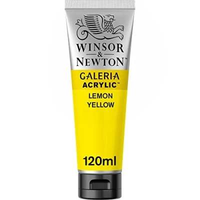 Image de Winsor &amp; Newton Acrylique Galeria 120ml Jaune Citron Série 1
