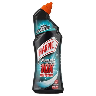 Image de HARPIC Lot de 2 Gels WC Powerplus Nettoyant Surpuissant Désinfectant 750 ml