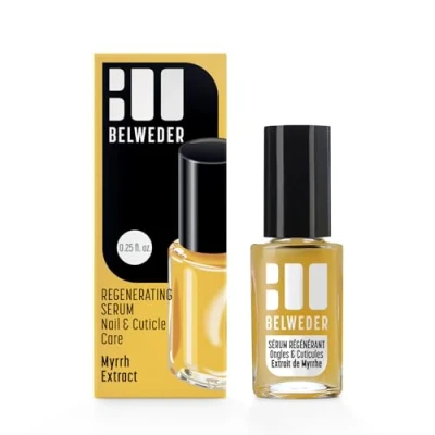 Image de BELWEDER Sérum Régénérant pour Ongles et Cuticules à l’Extrait de Myrrhe 1 x 7,5 ml Soin Abîmés Stimule la Régénération Après Faux Renforce Répare