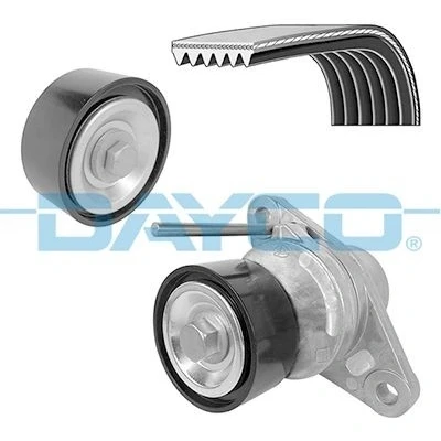 Image de DAYCO KPV207 Jeu de courroies trapézoïdales à nervures DACIA: Duster SUV, Sandero I, Lodgy, RENAULT: LAGUNA 3 Grandtour, 3, / Stepway 1