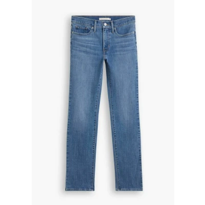 Image de Levi&#039;s 314 Shaping Straight Jean droit, Femme, Taille: 29x32, Lapis bare blue