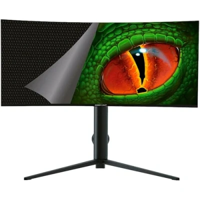 Image de KeepOut XGM34UW LED display 86,4 cm (34 ) 3440 x 1440 pixels UltraWide Quad HD Noir, Rouge Neuf