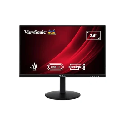 Image de Viewsonic VG Series VG2409U 2 écran plat de PC 60,5 cm (23.8 ) 1920 x 1080 pixels Full HD LED Noir Neuf