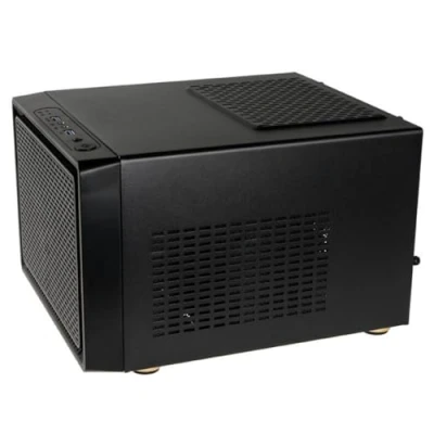 Image de KOLINK Satellite Mini ITX Micro ATX Tour D&#039;ordinateur Vide Boitier Gamer avec Ventilateur PC Élégant Noir