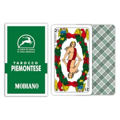 Image de Modiano Tarot piémontais Vert 300766