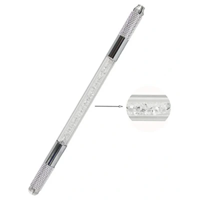Image de Xiaoyu 3 en 1 stylo multifonctionnel tatouage permanent crayon à maquillage microblading blanc