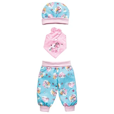 Image de Heless Unicorn Ensemble de 3 pièces pour poupées Motif Licorne Emil et fée Emma Taille 28 à 35 cm, 10128297, Bleu