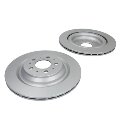 Image de DELPHI BG5054C Disque de frein 335 20 5 ventilé revêtu à haute teneur en carbone sans roulement roue, bague ABS TESLA: Model 3