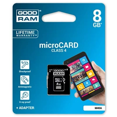 Image de Goodram M40A 8 Go MicroSDHC UHS I Classe 4 Neuf