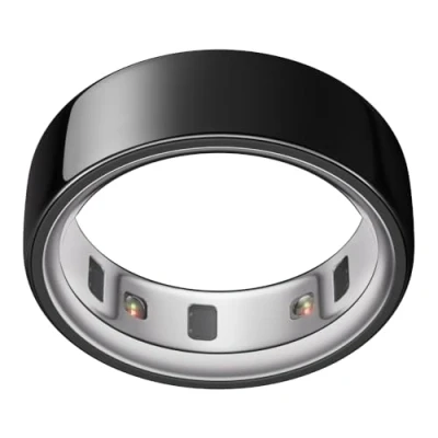 Image de OURA Ring 4 Black Taille 7 Anneau connecté Trouvez Votre avec Le baguier Suivi du Sommeil Fréquence Cardiaque Activité Max. 8 Jours d&#039;autonomie