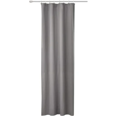 Image de WOLTU 1PC Rideau Opaque Passe Tringle occultant en Polyester 135x245cm,VH5868dgr Gris foncé