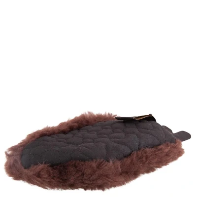 Image de BR Gant de nettoyage en peau mouton simple face One Size Marron