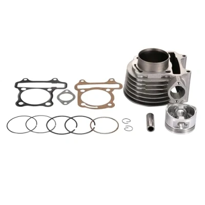 Image de GOOFIT Kit Piston Cylindre 57.4mm Remplacement pour Scooters Quad 4 Temps GY6 150cc