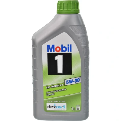 Image de Mobil 1 ESP Formula P 5W 30 1I Huile moteur 157290 MERCEDES BENZ: Classe C Berline, A, Sprinter 3.5 T Van, PEUGEOT: 207 3/5 portes