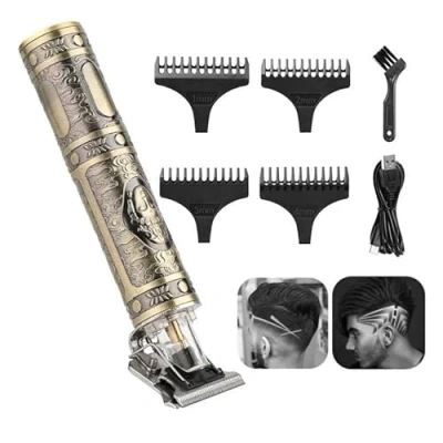 Image de INF Tondeuse à Cheveux, Barbe pour Hommes, Ensemble de Rechargeable, Cheveux Professionnelle Longs coiffeurs