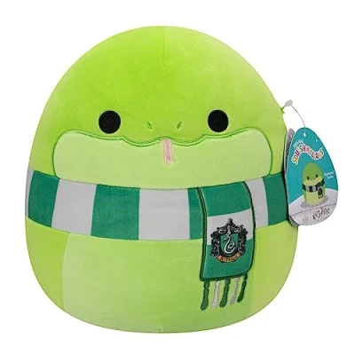 Image de Squishmallows Originaux 25cm Slytherin Snake, Ajoute Snake à Ton équipe, Peluche Ultra Douce