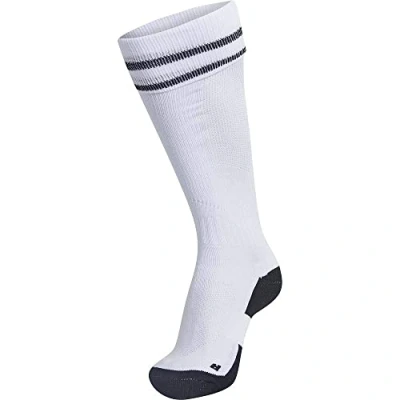 Image de hummel Mixte Chaussettes De Football Element, Blanc/noir, 35 38 EU