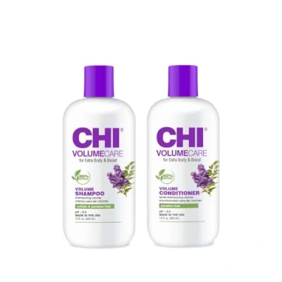 Image de CHI VOLUMECARE Ensemble shampoing et après volume 355 ml chacun Pour cheveux fins fins, sans parabène