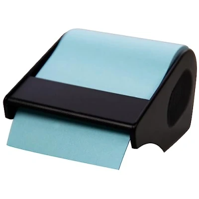 Image de RNKVERLAG CT1833 Rouleau de notes repositionnables dans un dévidoir, 60 mm x 10 m, rechargeable, bleu pastel, 1 pièce